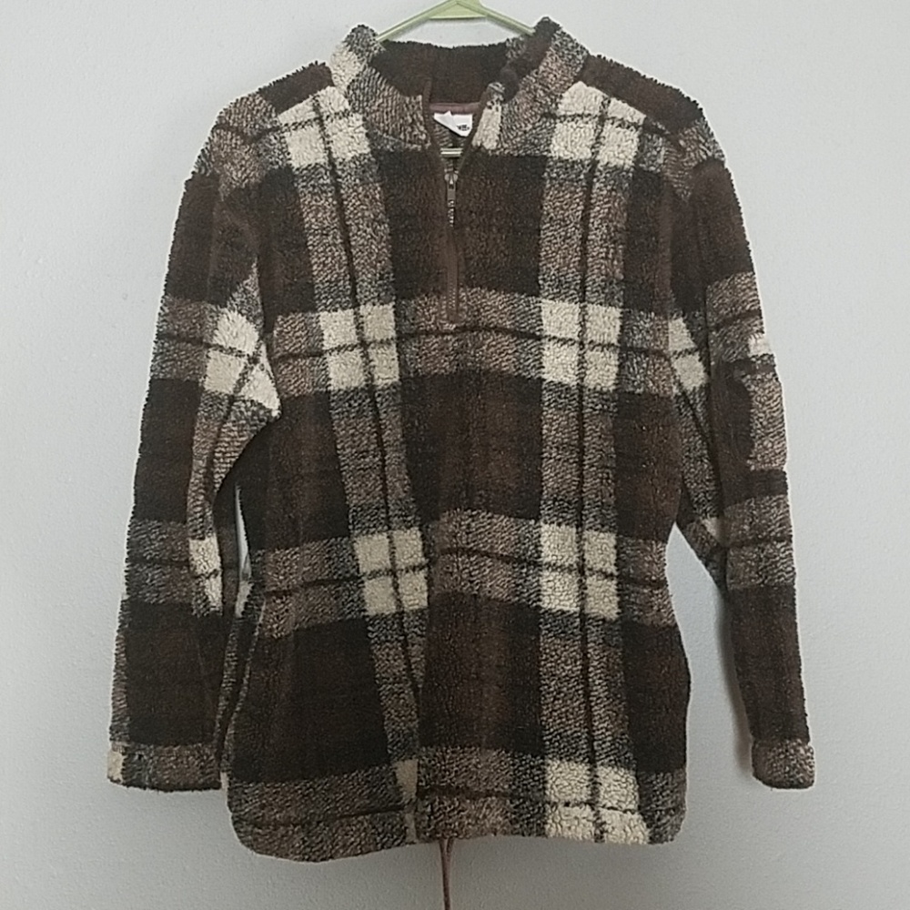 1/4 zip fleece pullover